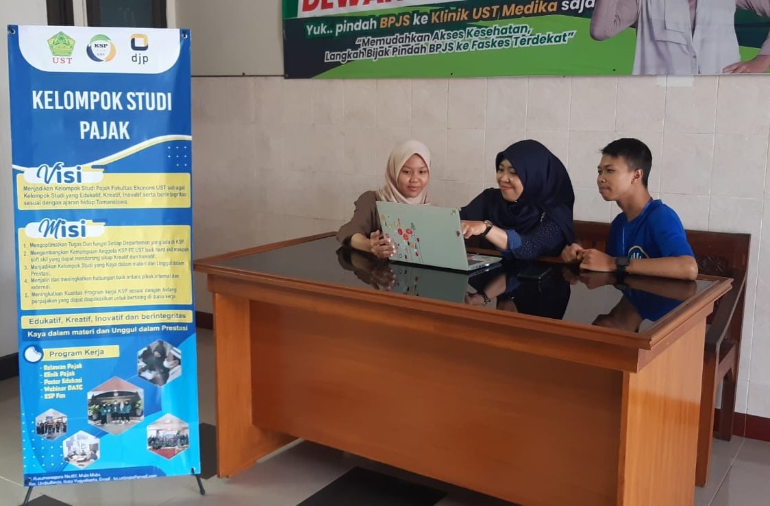 Asistensi Pelaporan SPT Tahunan Oleh Relawan Pajak Fakultas Ekonomi UST Jogja 2024